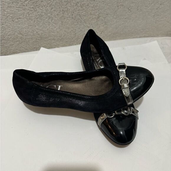 AGL Flats glitter black metallic 38 - Picture 6 of 8